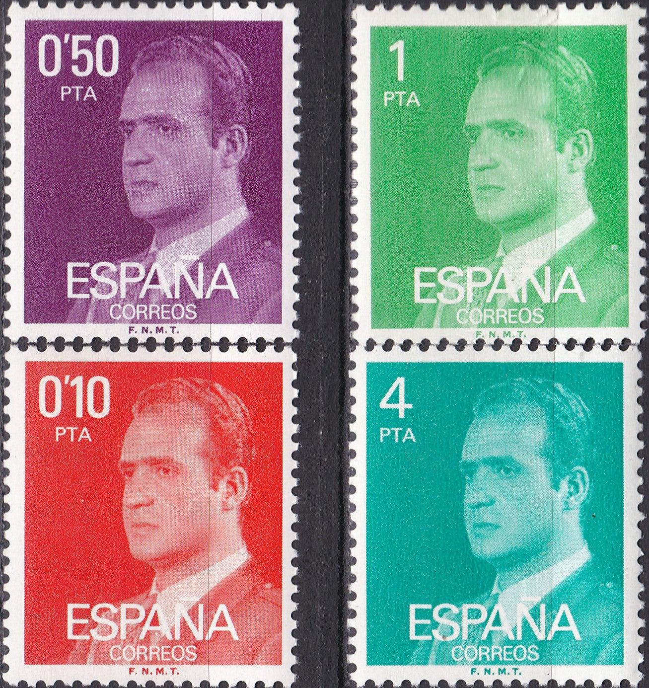 Timbre Spania MNH 1977 Personaje