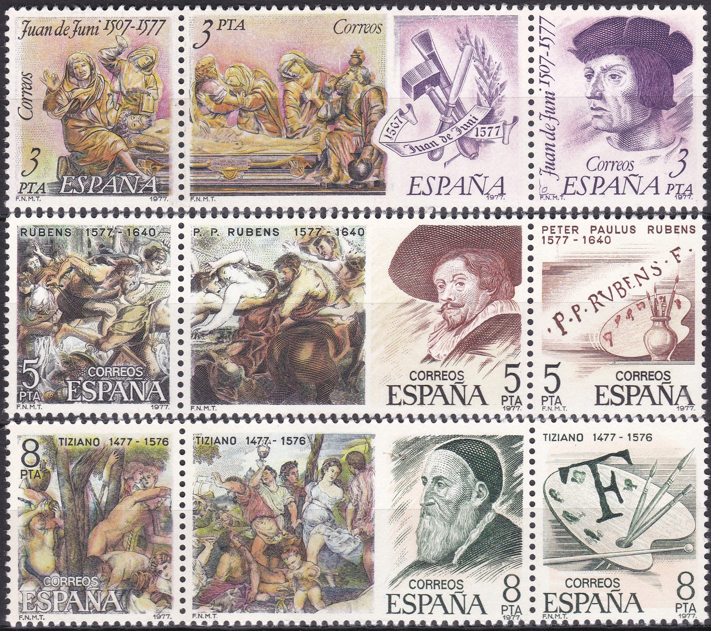 Timbre Spania MNH 1978 Arta
