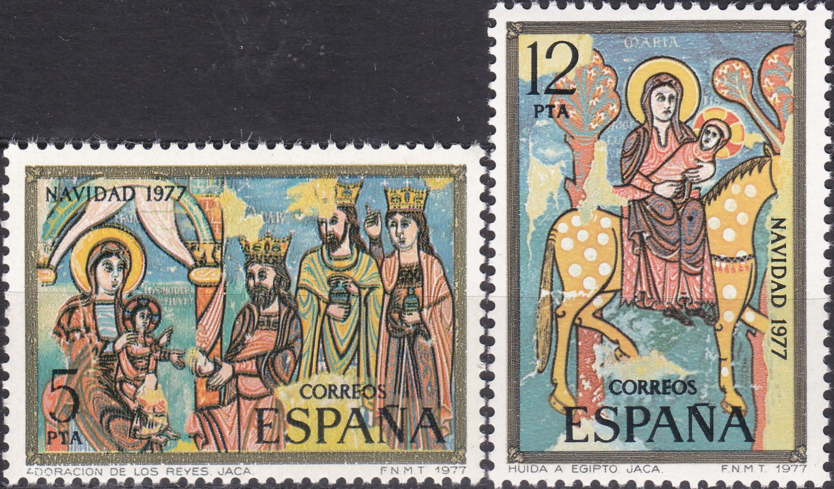 Timbre Spania MNH 1977 Religie