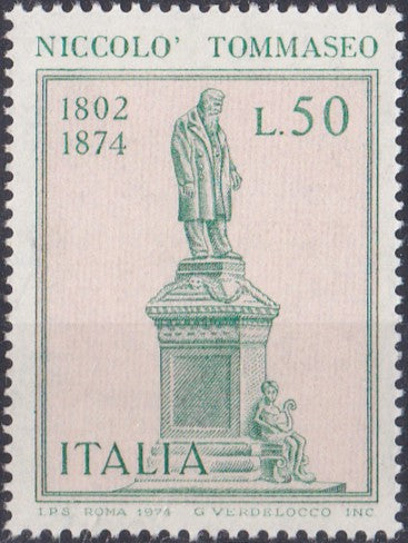 Timbru Italia 1974 Personalități