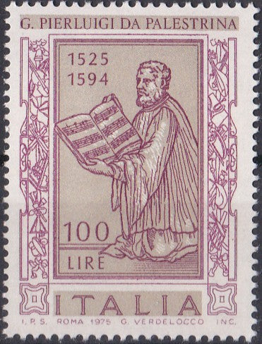 Timbru Italia 1975 Personalități