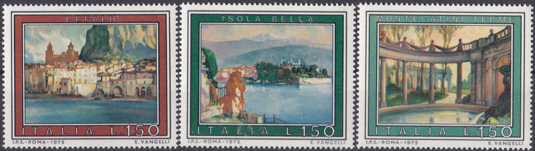 Timbru Italia 1975 Turism