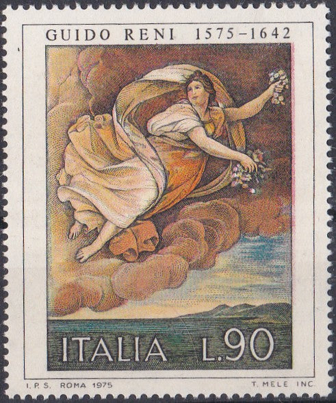 Timbru Italia 1975 Artă