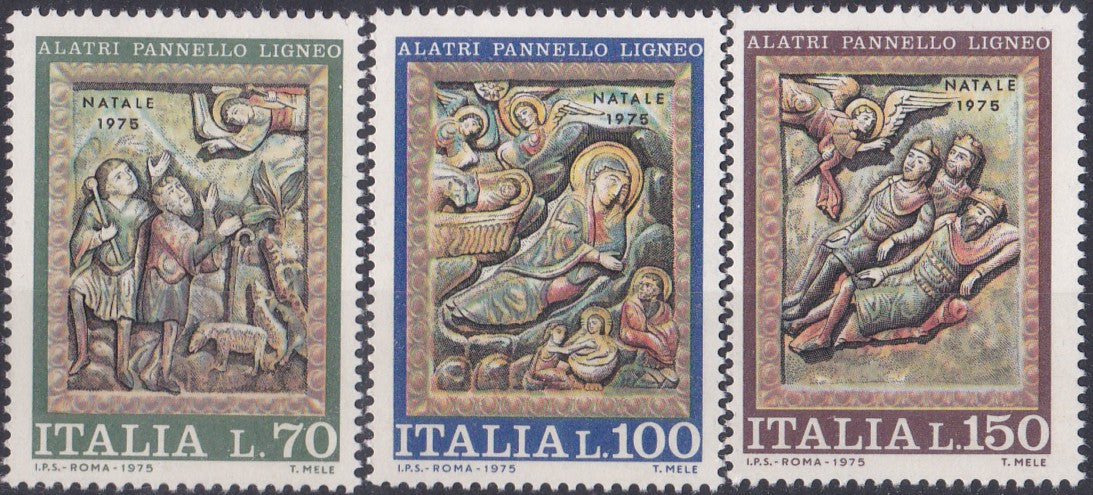 Timbru Italia 1975 Artă religioasă