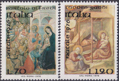 Timbru Italia 1976 Crăciun și religie