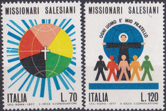 Timbru Italia 1977 Religie