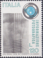 Timbru Italia 1978 Fotografie și media