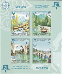 Timbru Serbia si Bosnia-Hertegovina 2005 MNH - Europa CEPT