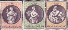 Timbre San Marino MNH 1969 Personalități