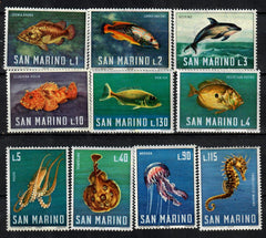 Timbre San Marino MNH 1966 Fauna