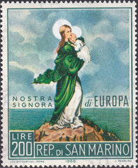 Timbre San Marino MNH 1966 Personalități