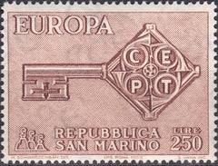 Timbre San Marino MNH 1968 Europa CEPT