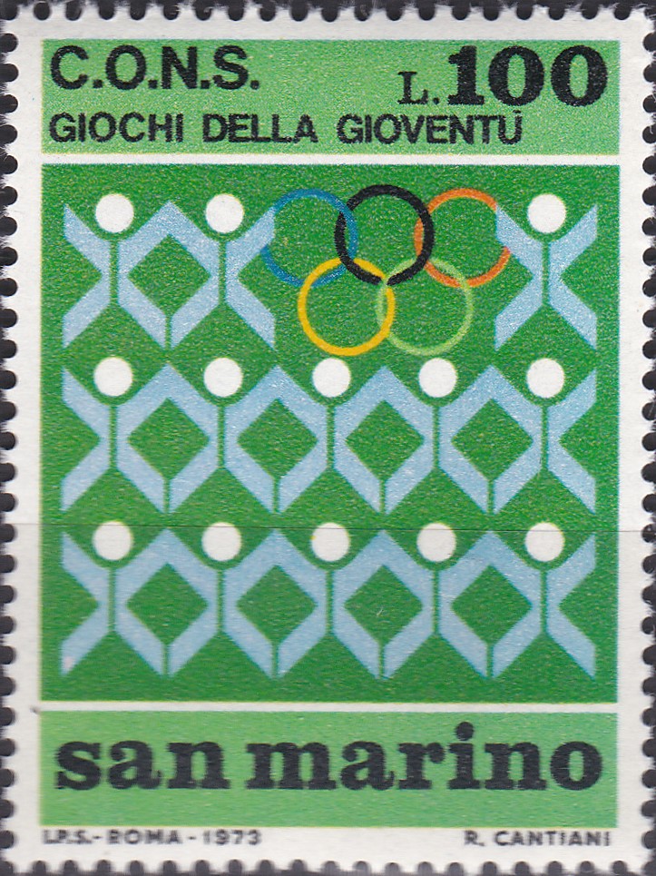 Timbre San Marino MNH 1973 Jocurile olimpice
