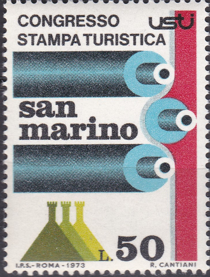 Timbre San Marino MNH 1973 Istorie