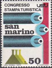 Timbre San Marino MNH 1973 Istorie
