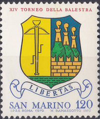 Timbre San Marino MNH 1979 Istorie