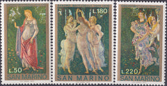 Timbre San Marino MNH 1972 Artă