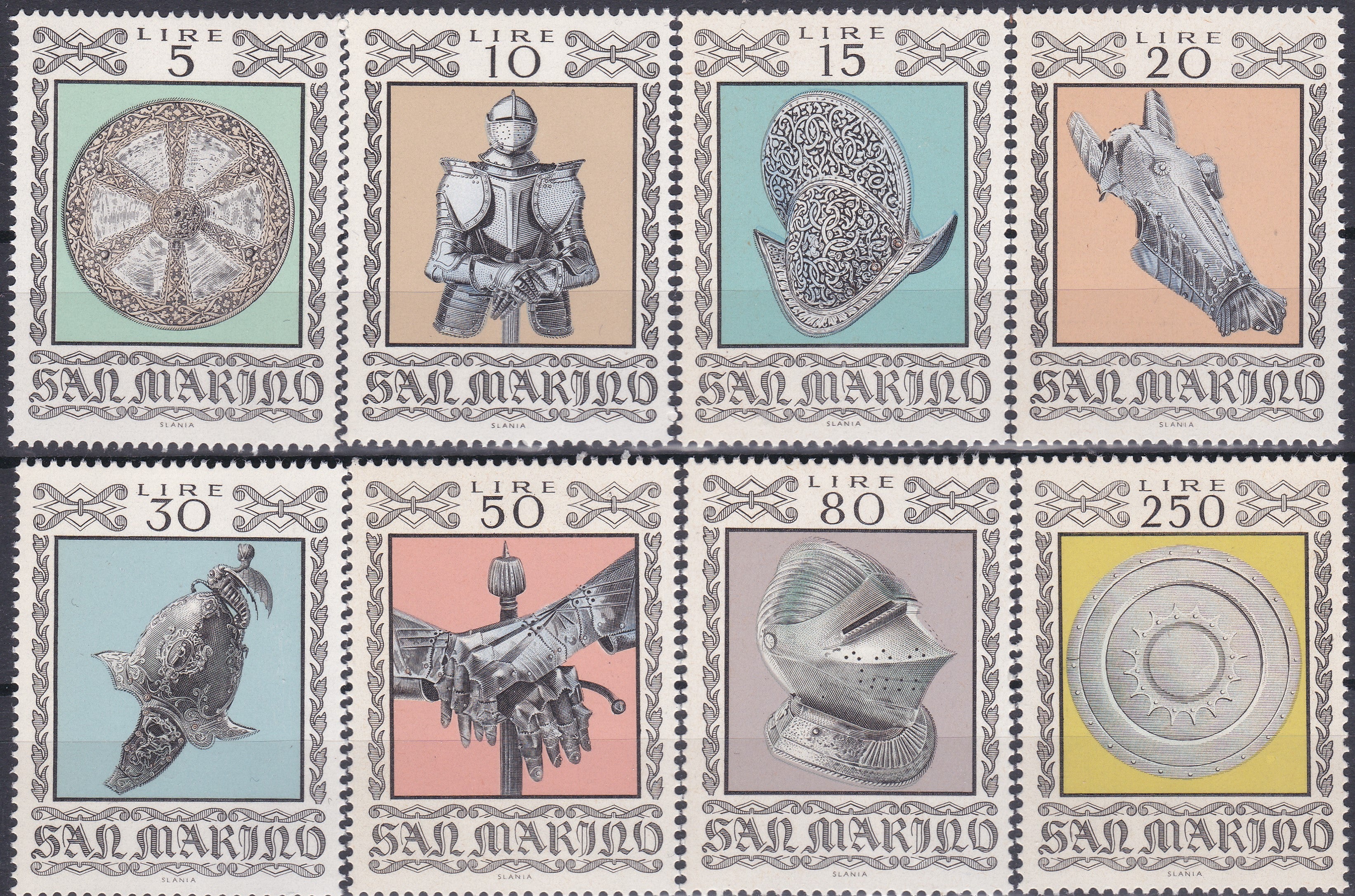 Timbre San Marino MNH 1974 Istorie