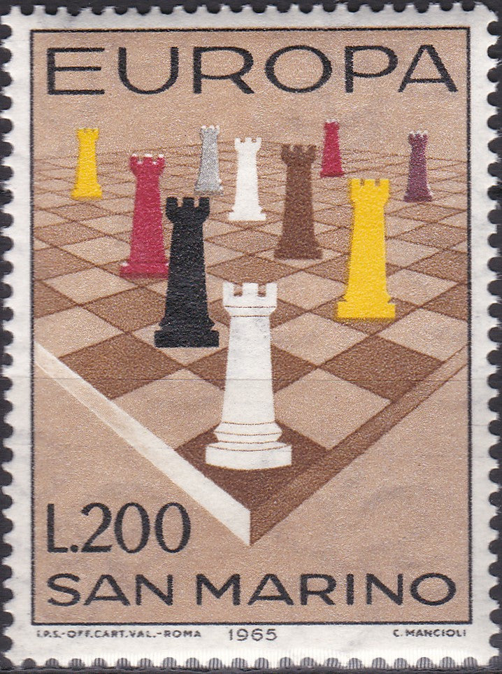 Timbre San Marino MNH 1965 Istorie