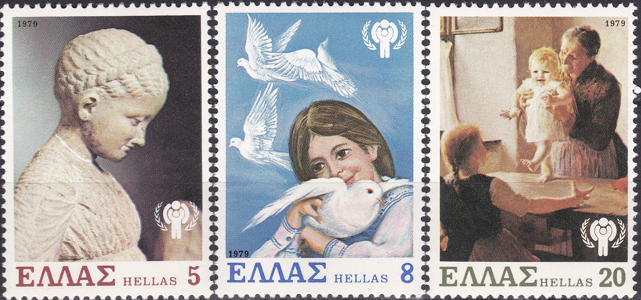 Timbre Grecia MNH 1979 Istorie