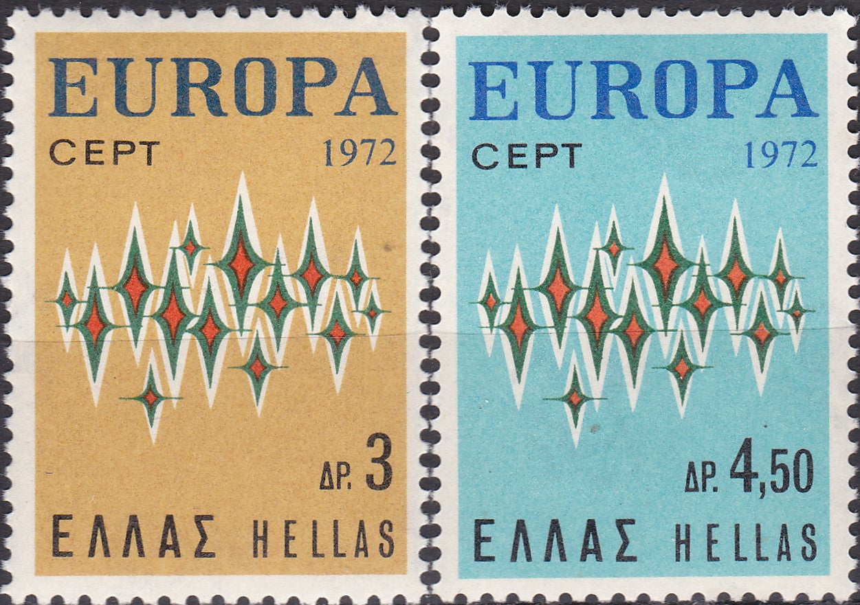 Timbre Grecia MNH 1972 Europa CEPT