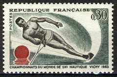Timbru Franța 1963 MNH - Campionatele Mondiale de Schi Nautic – Vichy (SKU R1CLS8FRA16)