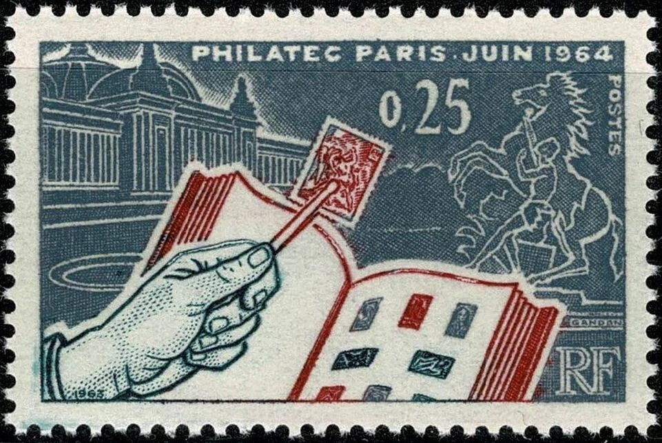 Timbru Franța 1963 MNH - Philatec Paris 1964 – Prelude (SKU R1CLS8FRA20)