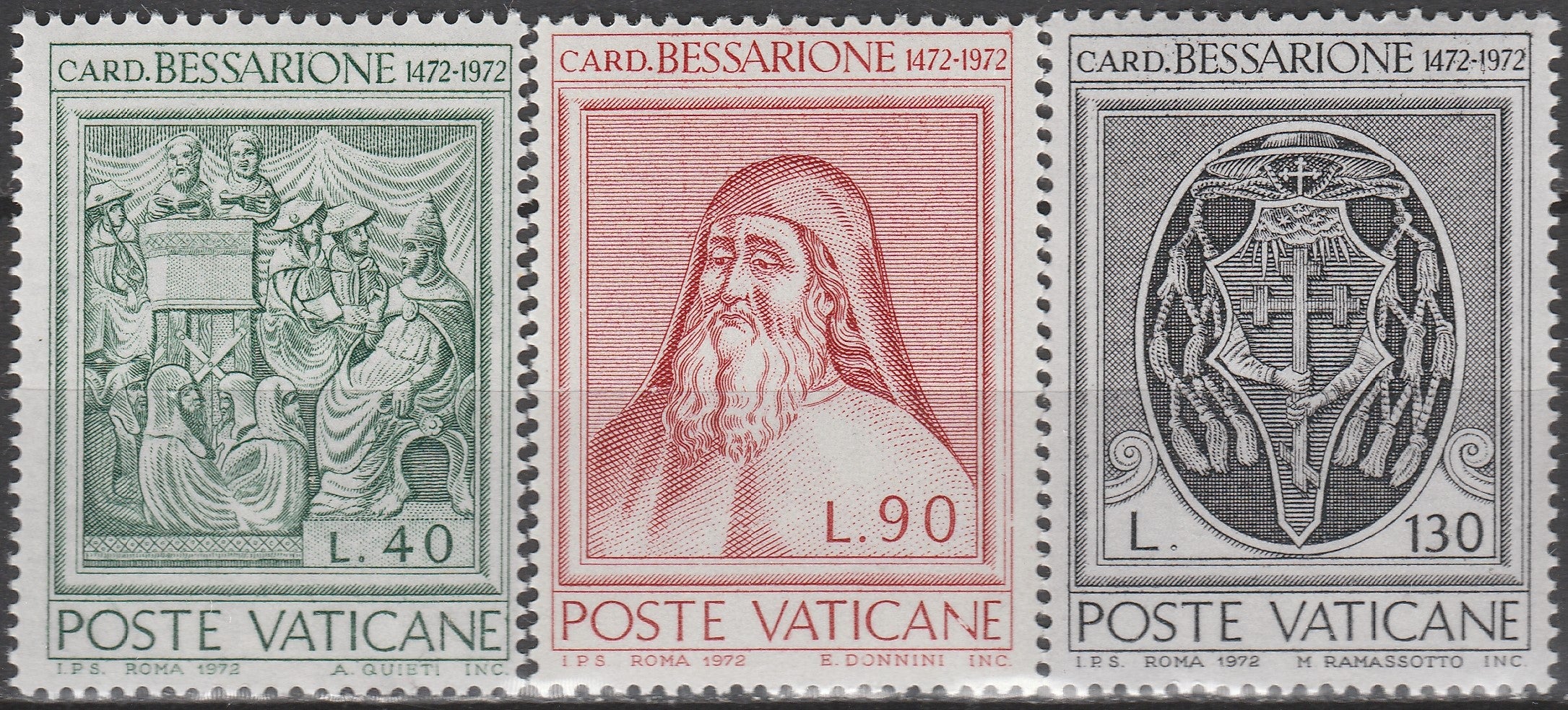 Timbre Vatican MNH 1972 Religie
