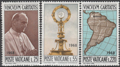 Timbre Vatican MNH 1968 Religie