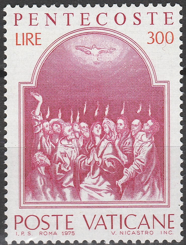 Timbre Vatican MNH 1975 Religie