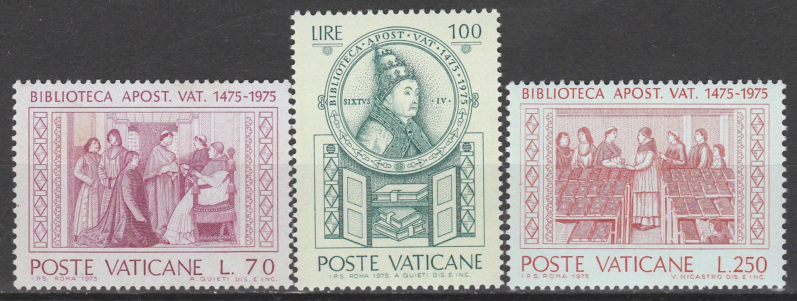 Timbre Vatican MNH 1975 Religie