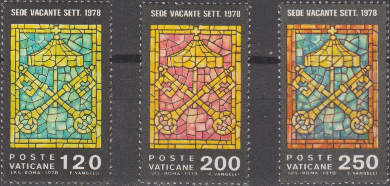Timbre Vatican MNH 1978 Istorie