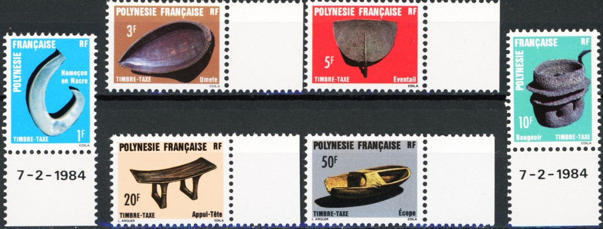 Polinezia Franceza 1984 timbre taxa MNH