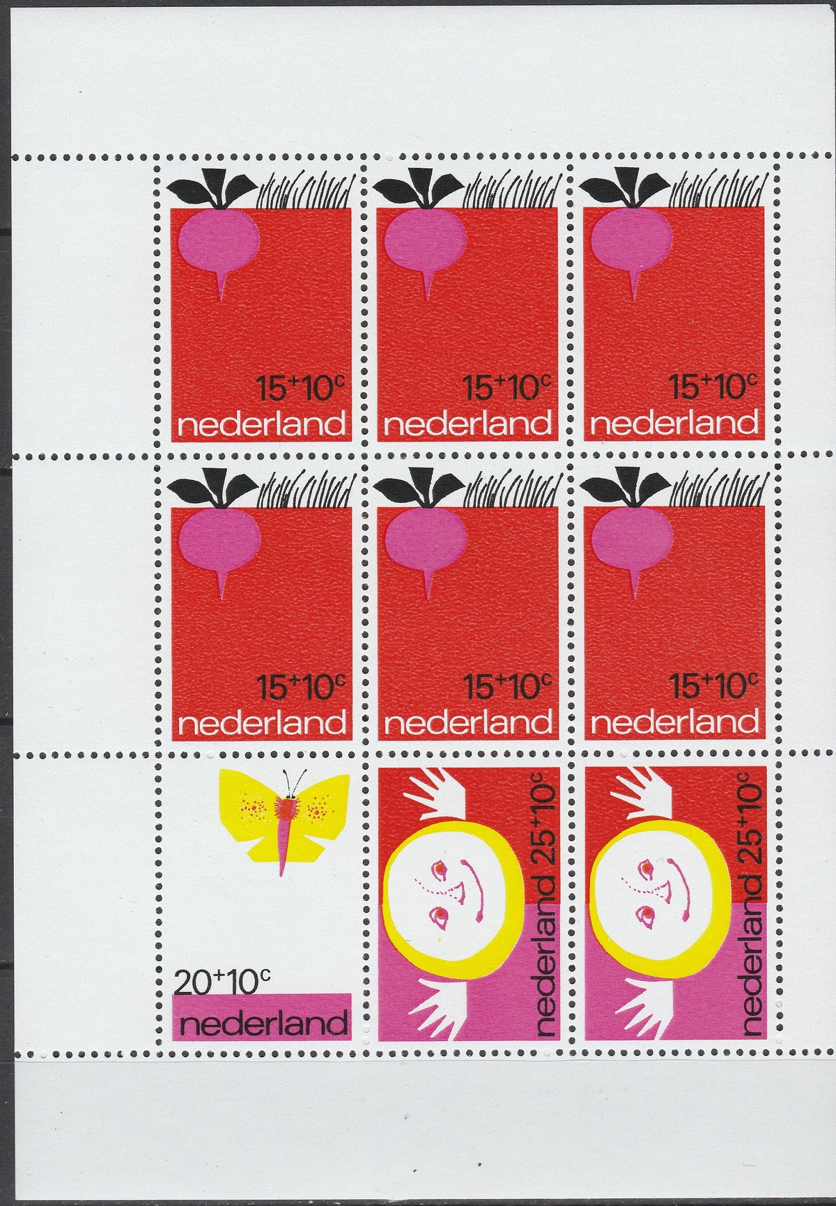 Olanda 1971 MNH Istorie