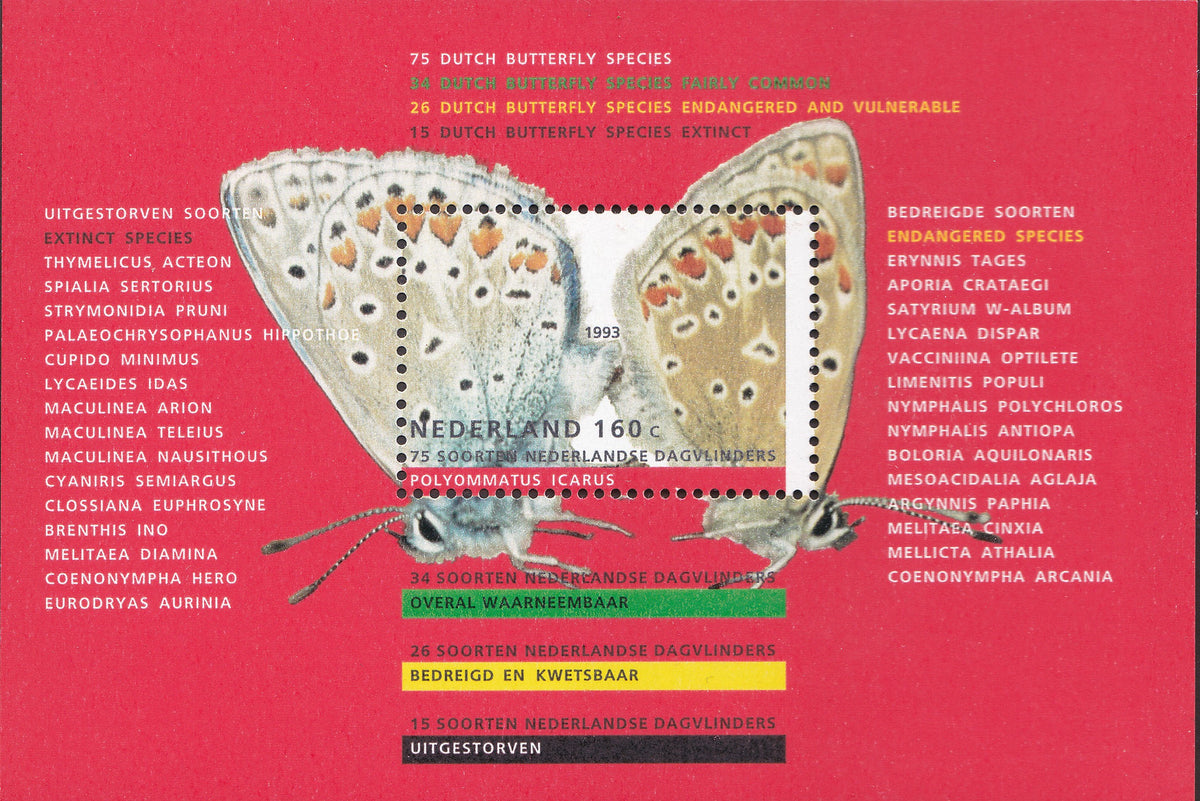 Olanda 1993 MNH Faună