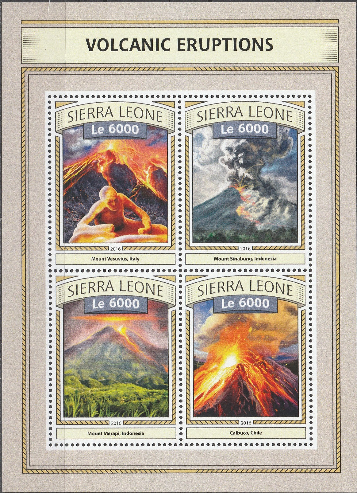 Sierra Leone 2016 MNH Natura