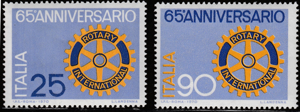 Italia 1970 MNH Rotary