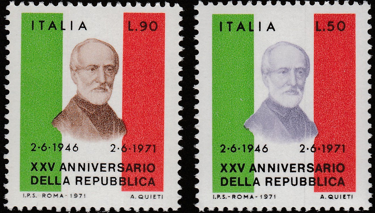 Italia 1971 MNH Personalitați