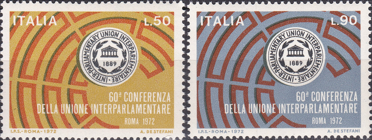Italia 1972 MNH Istoria