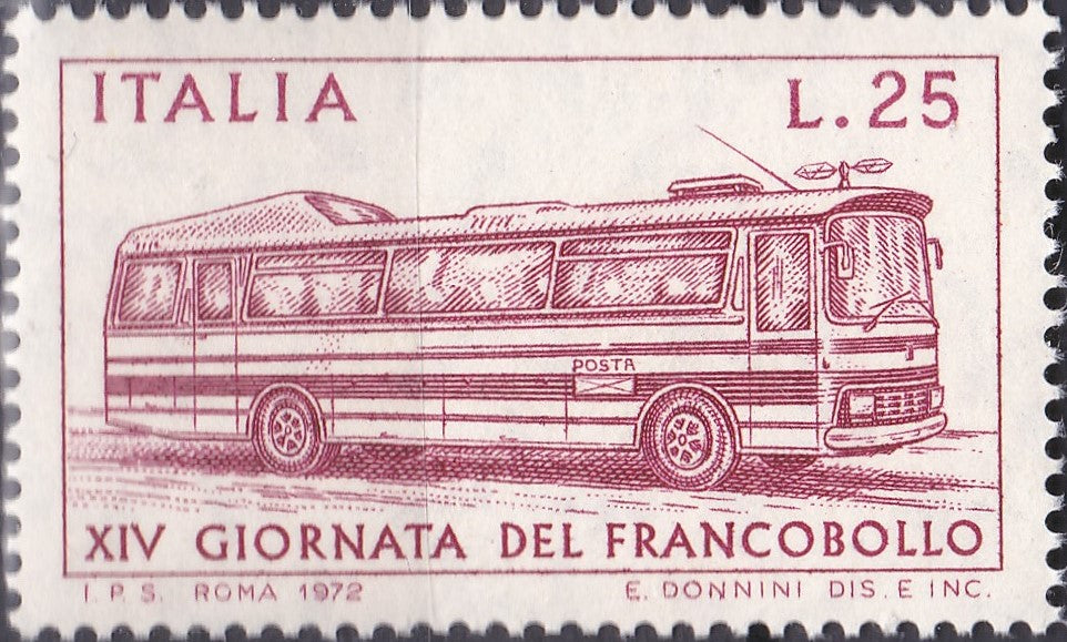 Italia 1972 MNH Autovehicule