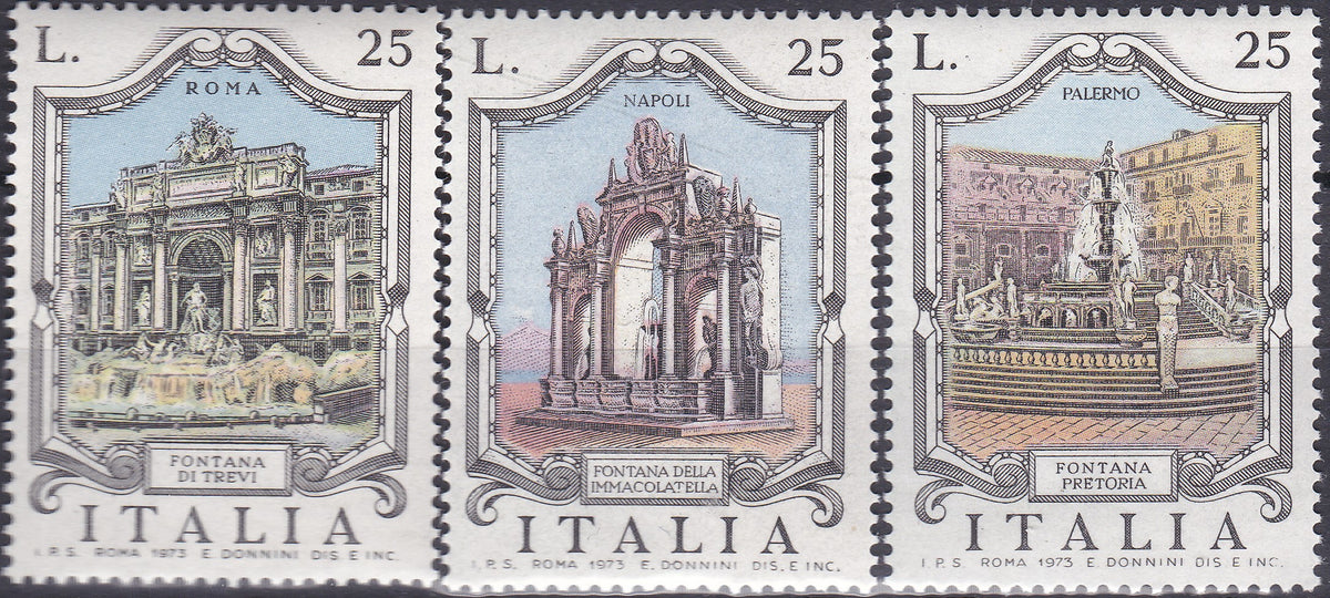 Italia 1973 MNH Constucții