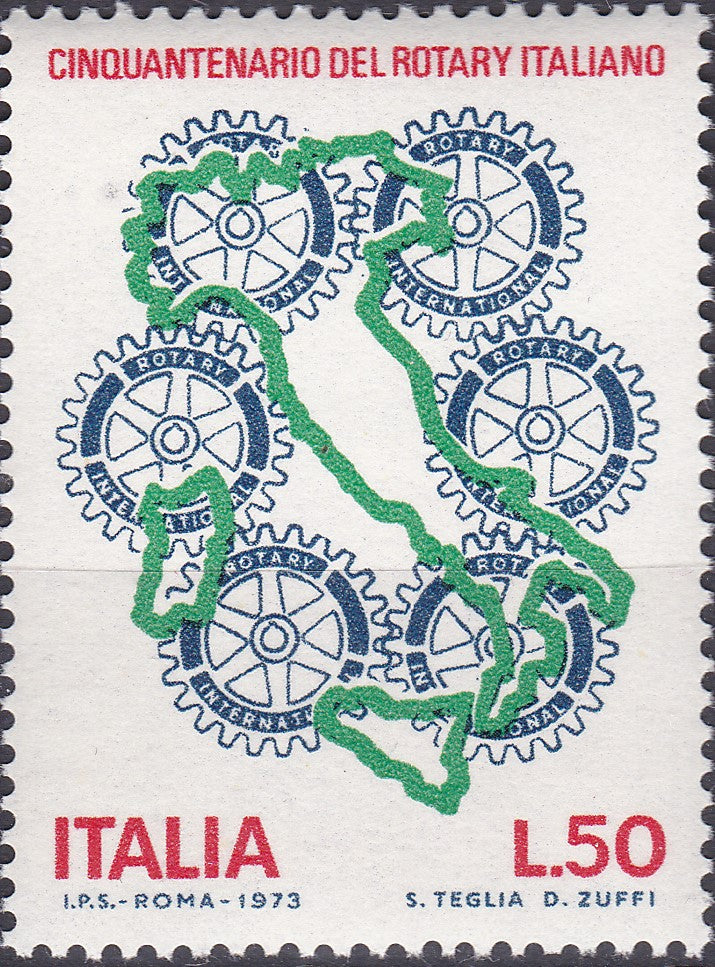 Italia 1973 MNH Rotary