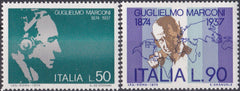 Timbru Italia 1974 Marconi