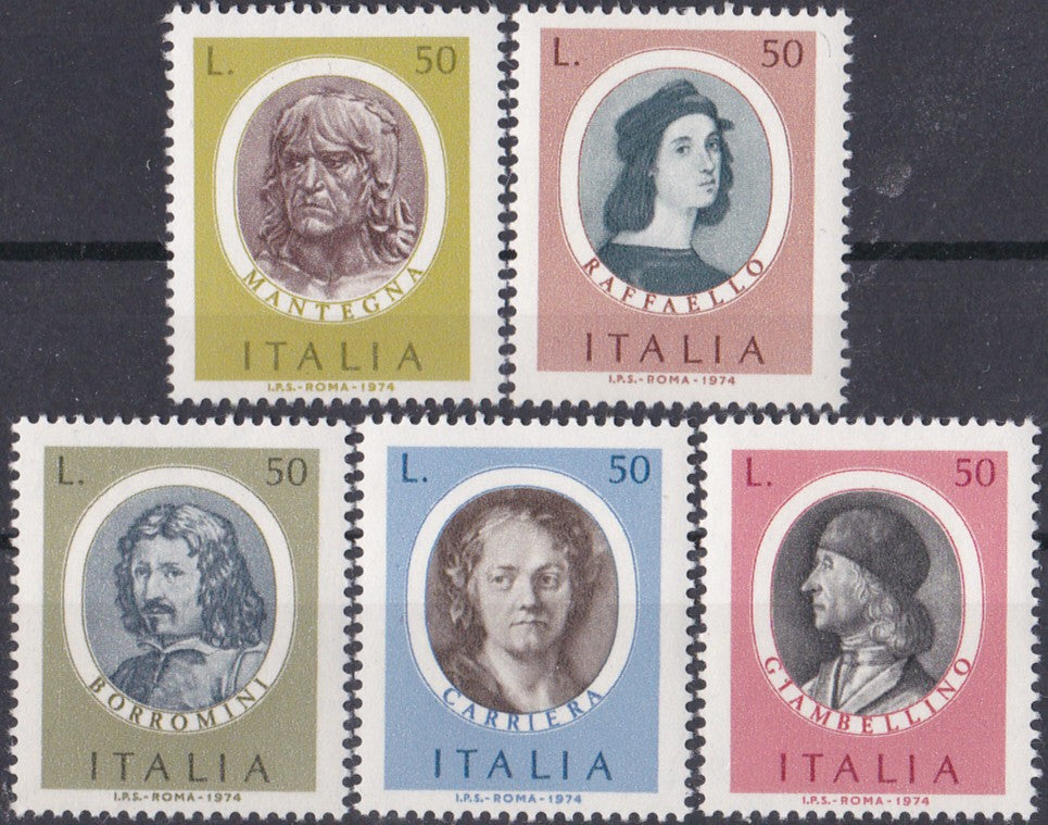 Timbru Italia 1974 Personalități