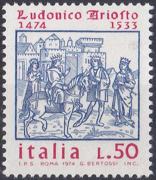 Timbru Italia 1974 Personalități