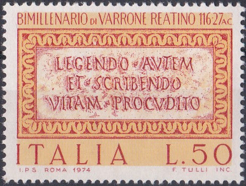 Timbru Italia 1974 Comemorative