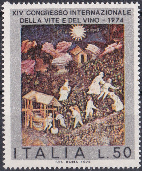 Timbru Italia 1974 Comemorative