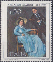 Timbru Italia 1975 Artă