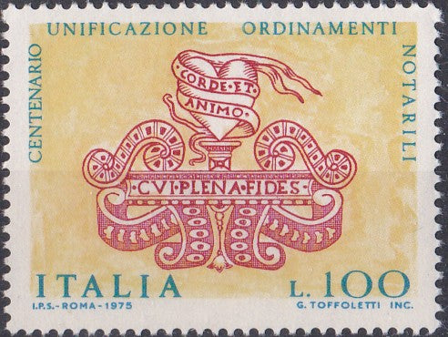 Timbru Italia 1975 Comemorative