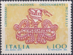 Timbru Italia 1975 Comemorative